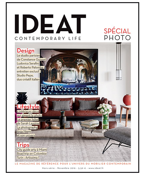 Photo de couverture du magasine d'architecture Ideat